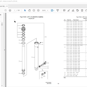 Nichiyu Forklift FB20P-E65 Service Manual - PDF DOWNLOAD