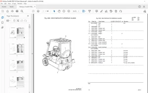 Nichiyu Forklift FB5P-50 Parts Manual - PDF DOWNLOAD