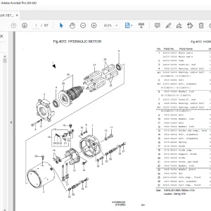 Nichiyu Forklift FB7P-50 Parts Manual - PDF DOWNLOAD