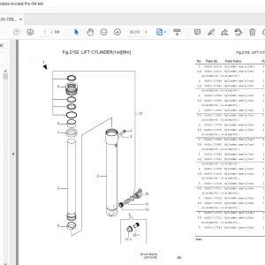 Nichiyu Forklift FBB-65 Parts Manual - PDF DOWNLOAD