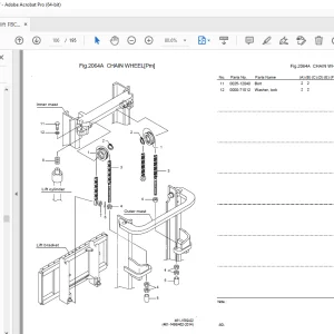 Nichiyu Forklift FBC-AC70 Parts Manual - PDF DOWNLOAD
