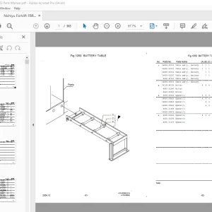 Nichiyu Forklift FBR10_15-63 Parts Manual - PDF DOWNLOAD