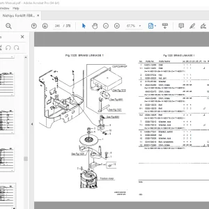 Nichiyu Forklift FBR20-75 Parts Manual - PDF DOWNLOAD