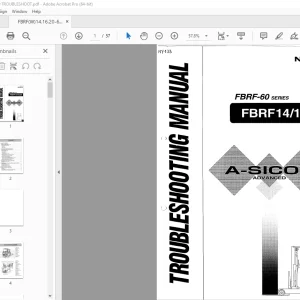 Nichiyu Forklift FBRF-60 Series FBRF 141620 Troubleshooting Manual PDF
