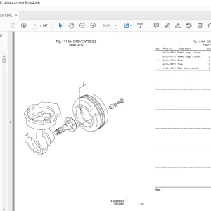Nichiyu Forklift FBRF-60_65 Parts Manual - PDF DOWNLOAD