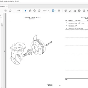 Nichiyu Forklift FBRF-60_65-SF Parts Manual - PDF DOWNLOAD