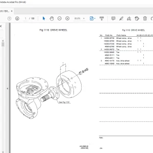Nichiyu Forklift FBRF-75 Parts Manual - PDF DOWNLOAD