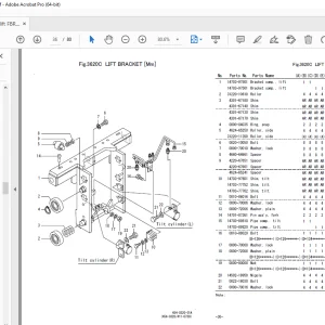 Nichiyu Forklift FBRO15-63 Parts Manual - PDF DOWNLOAD