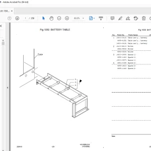 Nichiyu Forklift FBRO15-75 Parts Manual - PDF DOWNLOAD