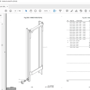 Nichiyu Forklift FBRO20-70 Parts Manual - PDF DOWNLOAD
