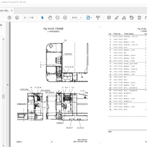 Nichiyu Forklift FBS20-70 Parts Manual - PDF DOWNLOAD