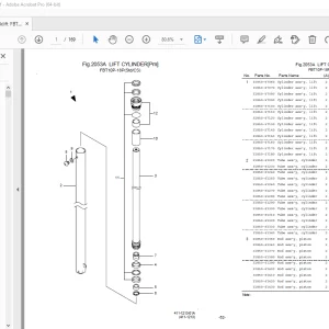 Nichiyu Forklift FBT-67-SF Parts Manual - PDF DOWNLOAD