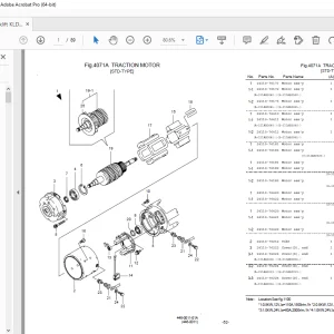 Nichiyu Forklift KLD-50 Parts Manual - PDF DOWNLOAD
