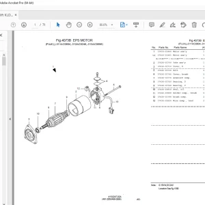 Nichiyu Forklift KLD-70 Parts Manual - PDF DOWNLOAD