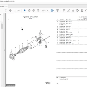 Nichiyu Forklift PBP-70 Parts Manual - PDF DOWNLOAD