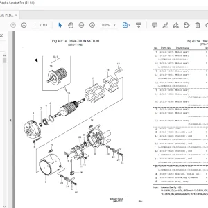 Nichiyu Forklift PLD-50 Parts Manual - PDF DOWNLOAD