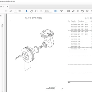 Nichiyu Forklift RB-45 Parts Manual - PDF DOWNLOAD