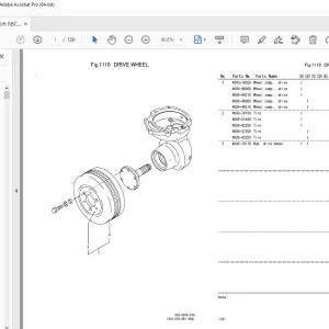 Nichiyu Forklift RBC-40 Parts Manual - PDF DOWNLOAD