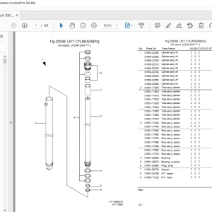 Nichiyu Forklift RBC-70 Parts Manual - PDF DOWNLOAD