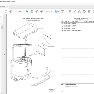 Nichiyu Forklift RFTC-75 Parts Manual - PDF DOWNLOAD