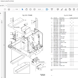 Nichiyu Forklift RFTL-T60 Parts Manual - PDF DOWNLOAD