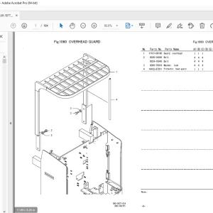 Nichiyu Forklift RFTL-T65 Parts Manual - PDF DOWNLOAD