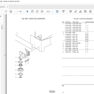 Nichiyu Forklift RFTL5T_7T-63 Parts Manual - PDF DOWNLOAD