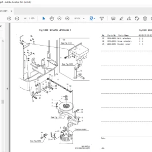 Nichiyu Forklift RFTL5T_7T-65 Parts Manual - PDF DOWNLOAD