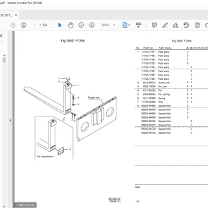 Nichiyu Forklift RFTL5T_7T-75 Parts Manual - PDF DOWNLOAD