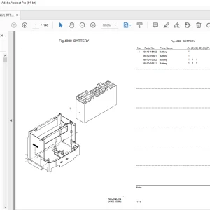 Nichiyu Forklift RFTP-63 Parts Manual - PDF DOWNLOAD