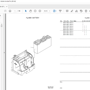 Nichiyu Forklift RFTP-F65 Parts Manual - PDF DOWNLOAD