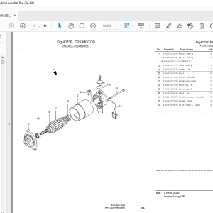 Nichiyu Forklift SBW-70 Parts Manual - PDF DOWNLOAD