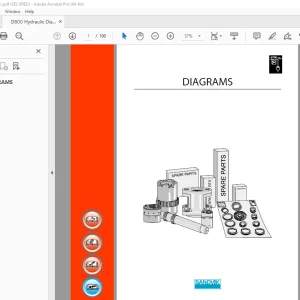 Sandvik Mining D800 Hydraulic Diagram Manual - PDF DOWNLOAD