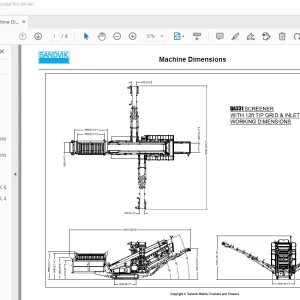 Sandvik Mining QA331 Machine Dimension Manual - PDF DOWNLOAD
