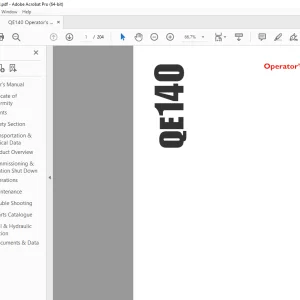 Sandvik Mining QE140 Operator's Manual - PDF DOWNLOAD