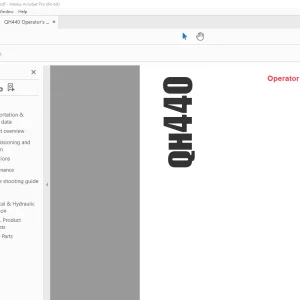 Sandvik Mining QH440 Operator's Manual - PDF DOWNLOAD