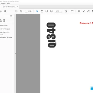 Sandvik Mining QI340 Operator's Manual - PDF DOWNLOAD