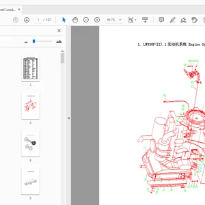 XCMG LW330F 轮式装载机 零件手册 PDF下载