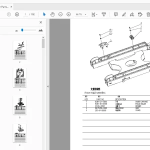 XCMG SE230 零件手册 PDF下载