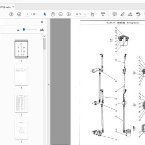 XCMG XZ16K 转向系统  零件手册 PDF下载