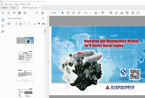 Xinchai D-Series Diesel Engine Operation Manual - PDF DOWNLOAD