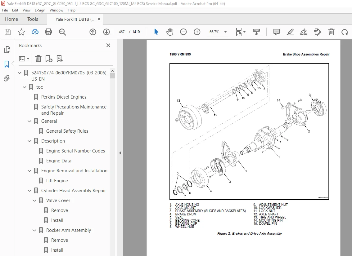 Yale Forklift D818 (GC_GDC_GLC070_080LJ_LJ-BCS GC_GDC_GLC100_120MJ_MJ-BCS) Service Manual PDF - Image 4