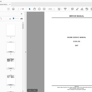 2007 MAXXFORCE EGES-390 ENGINE SERVICE MANUAL - PDF