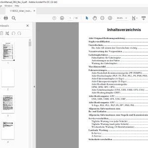 Atlet Forklift PLL Bedienungsanleitung - PDF DOWNLOAD