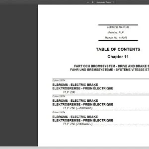 Atlet Forklift Series T,A,X,U,O Edition EPC Part Manual - PDF DOWNLOAD