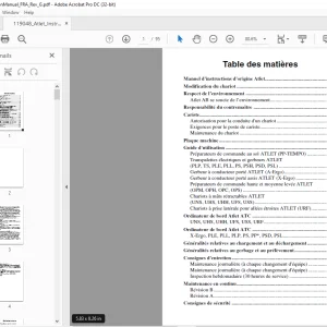 Atlet Forklift TLL-TLP serisi Manuel d'instructions - PDF DOWNLOAD