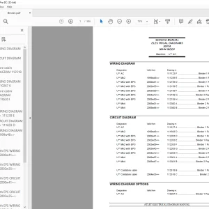 Atlet Forklift URF AC Series ELECTRICAL Diagrams Manual PDF