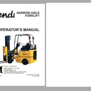 BENDI LANDOLL PDF Forklift Service & Part Manual - DOWNLOAD