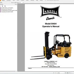BENDI Landoll Forklift 2.23 GB PDF Service & Part Manual - Complete Set - DOWNLOAD