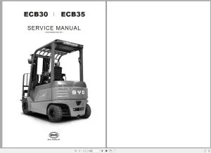 BYD Forklift 1.72GB PDF Service & Part Manual - Complete Set - DOWNLOAD